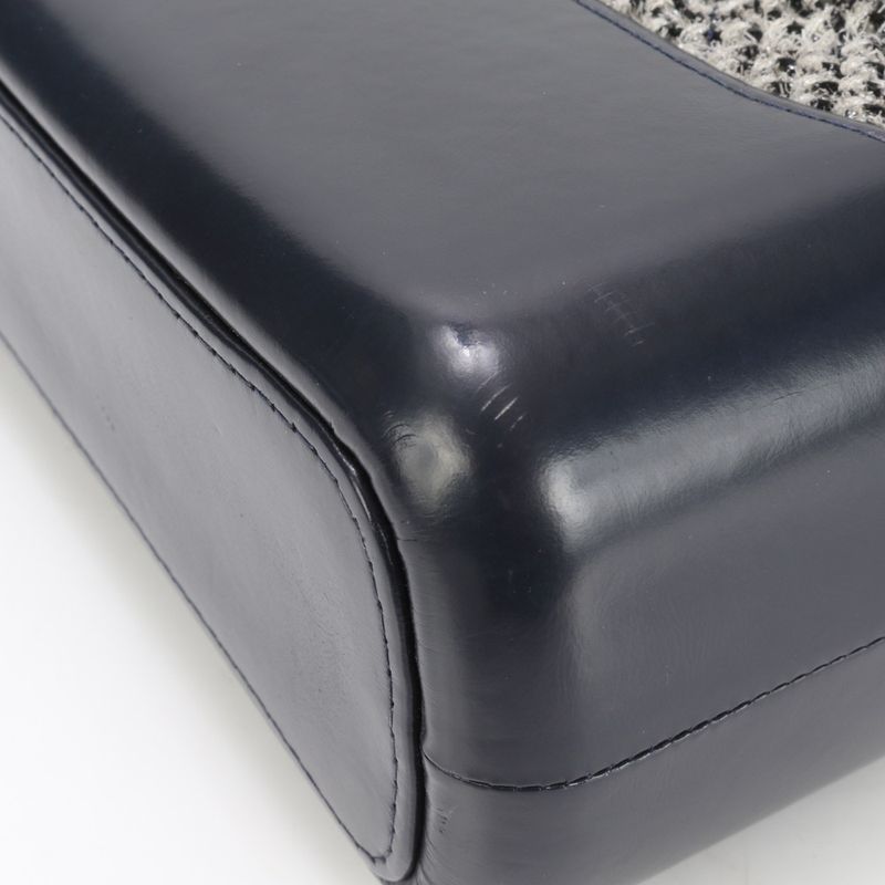 Chanel Authenticity With Serial Gabrielle De Chanel Leather 2WAY Shoulder Bag