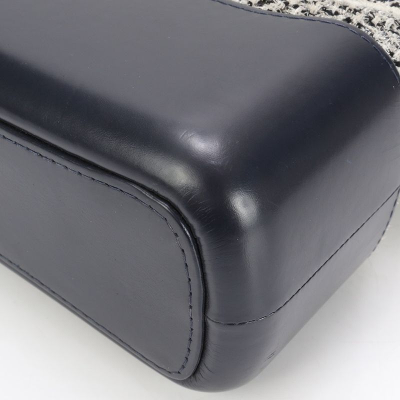 Chanel Authenticity With Serial Gabrielle De Chanel Leather 2WAY Shoulder Bag