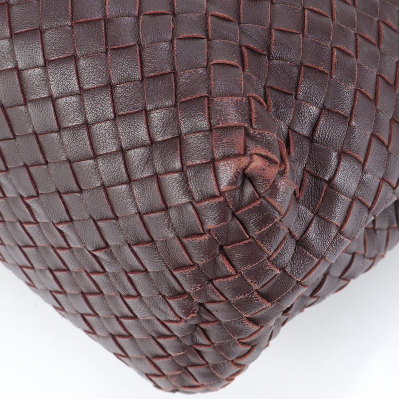 Bottega Veneta Intrecciato Braided Chain Leather Shoulder Bag Shoulder Tote