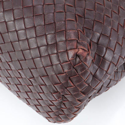 Bottega Veneta Intrecciato Braided Chain Leather Shoulder Bag Shoulder Tote