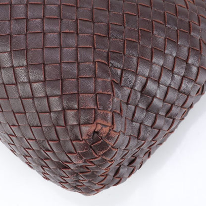 Bottega Veneta Intrecciato Braided Chain Leather Shoulder Bag Shoulder Tote