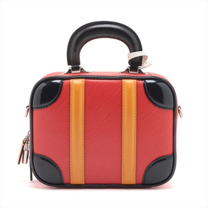 Louis Vuitton Epi Valisette BB Rouge M55524 Leather 2WAY Crossbody Hand Tote