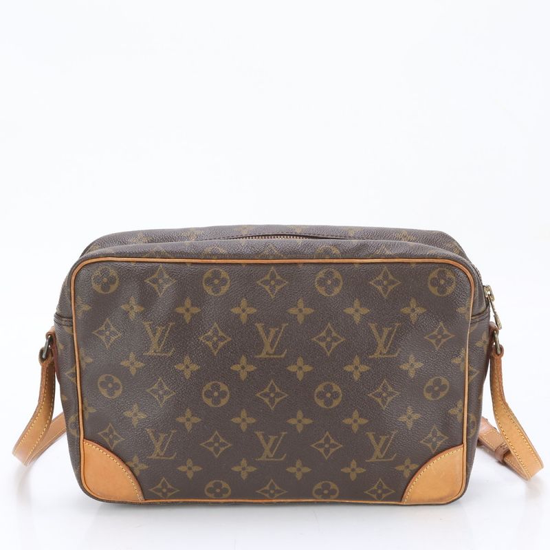 Louis Vuitton Monogram Trocadero 27 M51274 Leather Shoulder Bag Crossbody Hand