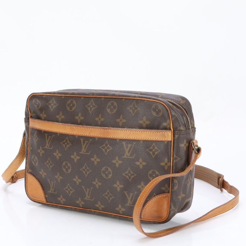 Louis Vuitton Monogram Trocadero 27 M51274 Leather Shoulder Bag Crossbody Hand