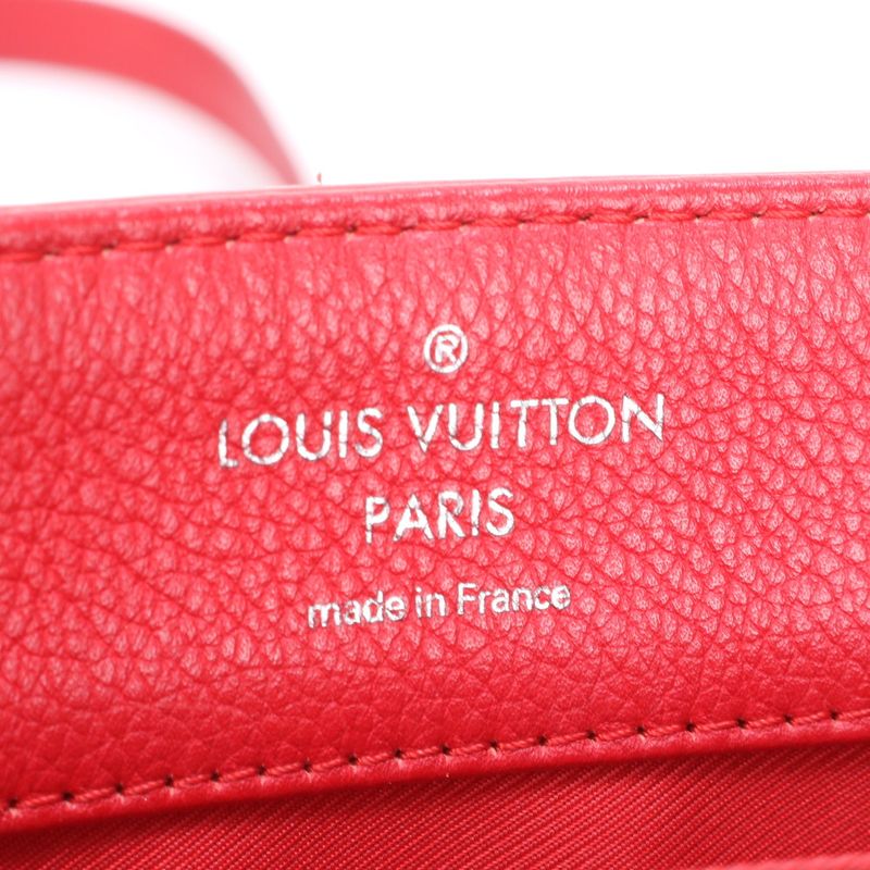 Louis Vuitton Lock Me 2 Ruby M50363 Leather 2WAY Shoulder Bag Crossbody Hand