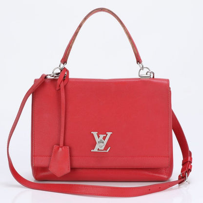Louis Vuitton Lock Me 2 Ruby M50363 Leather 2WAY Shoulder Bag Crossbody Hand