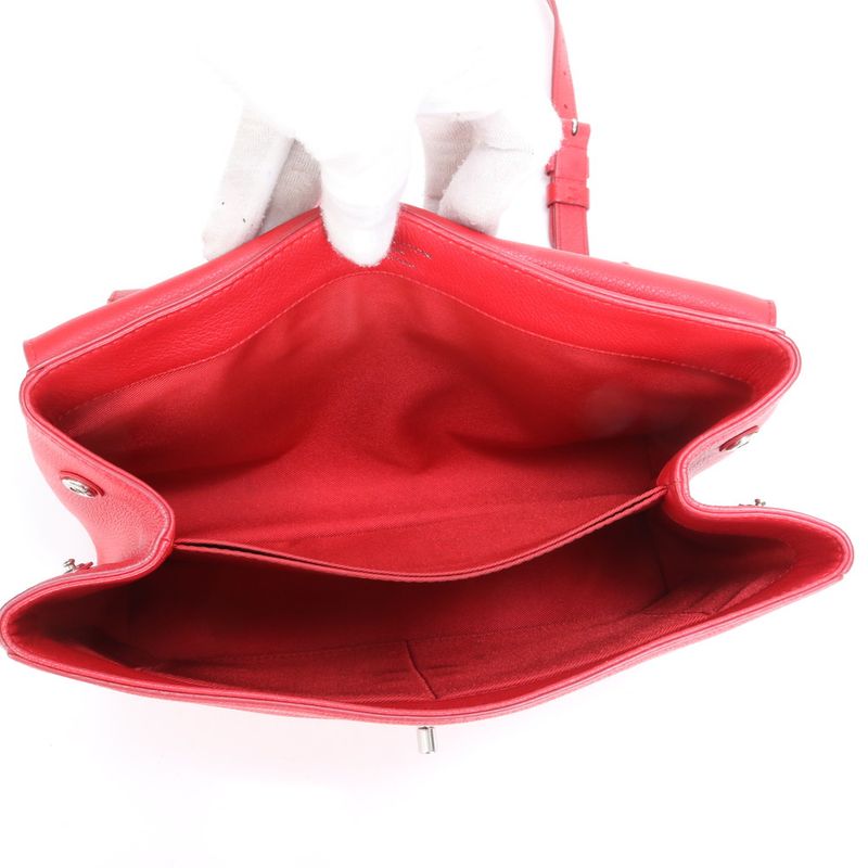 Louis Vuitton Lock Me 2 Ruby M50363 Leather 2WAY Shoulder Bag Crossbody Hand