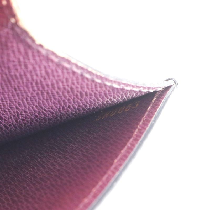 No Sticky Louis Vuitton Epi Monceau Noir Black Castilian Red 2WAY Shoulder Bag