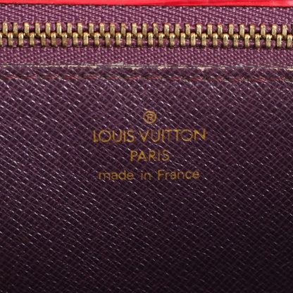 No Sticky Louis Vuitton Epi Monceau Noir Black Castilian Red 2WAY Shoulder Bag