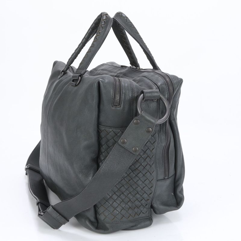 Bottega Veneta Intrecciato Woven Leather 2WAY Business Bag Crossbody Shoulder