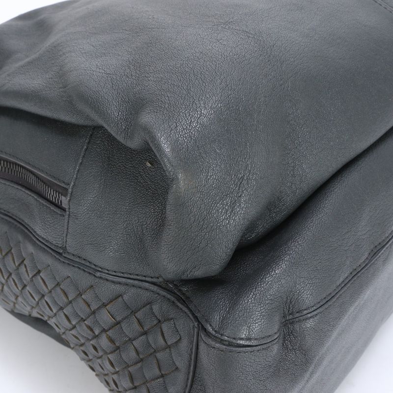 Bottega Veneta Intrecciato Woven Leather 2WAY Business Bag Crossbody Shoulder