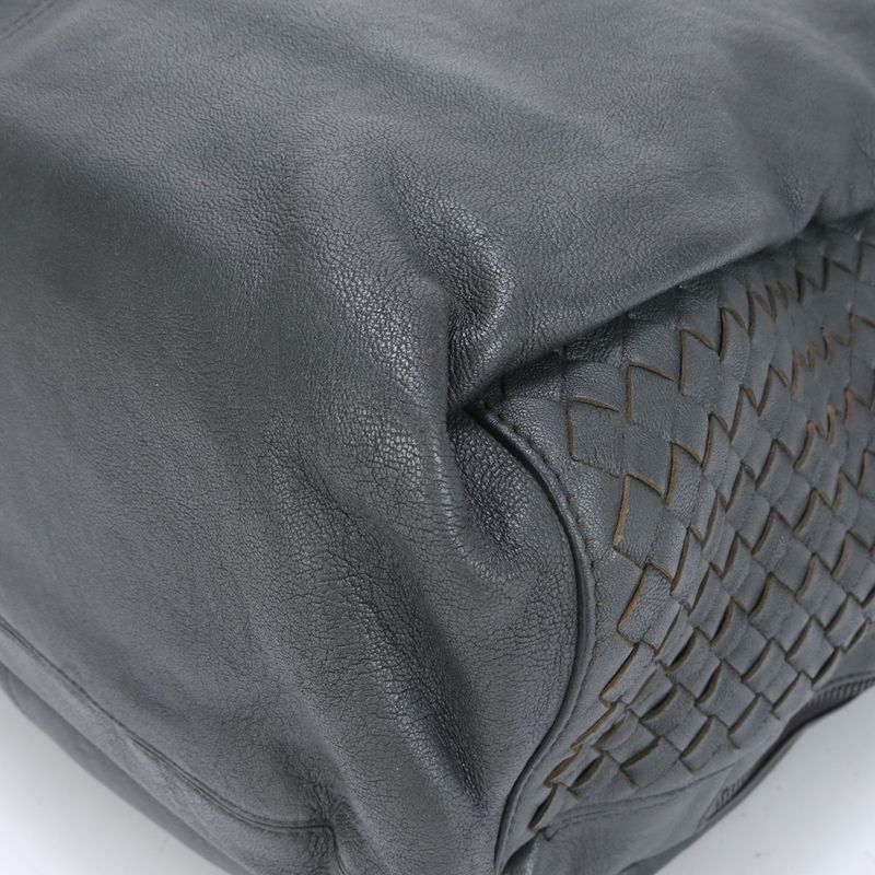 Bottega Veneta Intrecciato Woven Leather 2WAY Business Bag Crossbody Shoulder