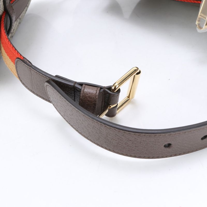 Unused Gucci GG Supreme Blondie Mini Belt Bag 702614 Bag Leather Waist Pouch