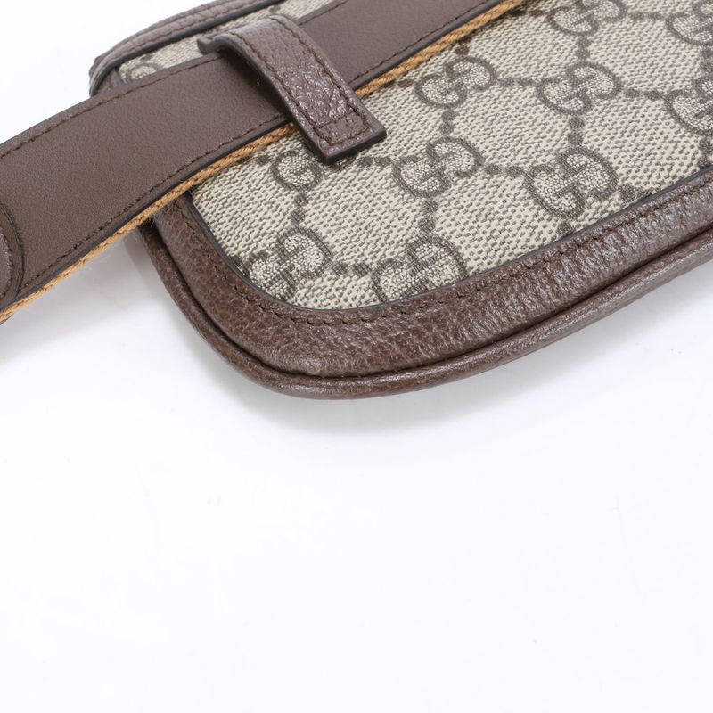 Unused Gucci GG Supreme Blondie Mini Belt Bag 702614 Bag Leather Waist Pouch