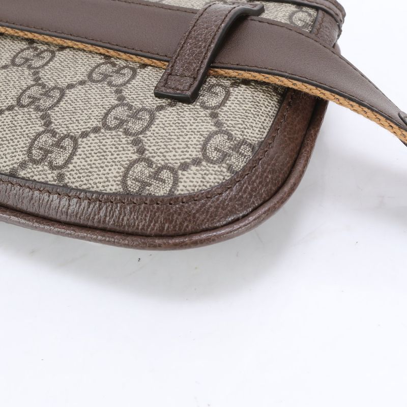 Unused Gucci GG Supreme Blondie Mini Belt Bag 702614 Bag Leather Waist Pouch