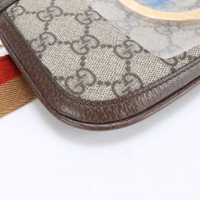 Unused Gucci GG Supreme Blondie Mini Belt Bag 702614 Bag Leather Waist Pouch