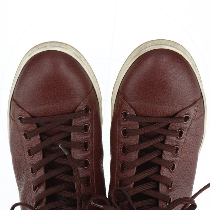 Louis Vuitton Surf Side Line 7 Leather High Cut Sneakers Shoes Genuine Leather