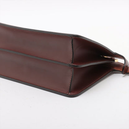 Fendi Peekaboo Icyou East West Leather 2WAY Shoulder Bag Crossbody Hand Women's