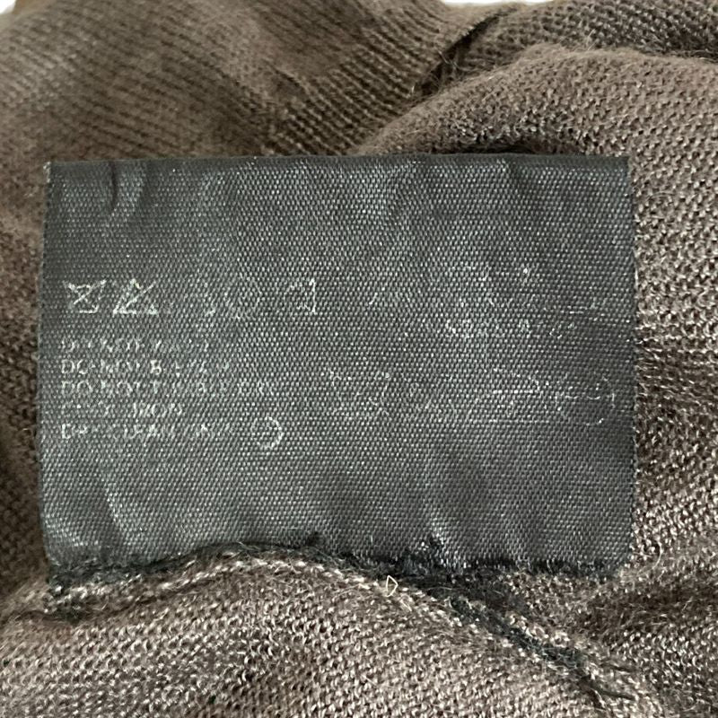 Prada V-neck Knit Cardigan Size 40 Gray Women's Used