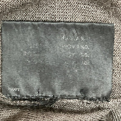 Prada V-neck Knit Cardigan Size 40 Gray Women's Used
