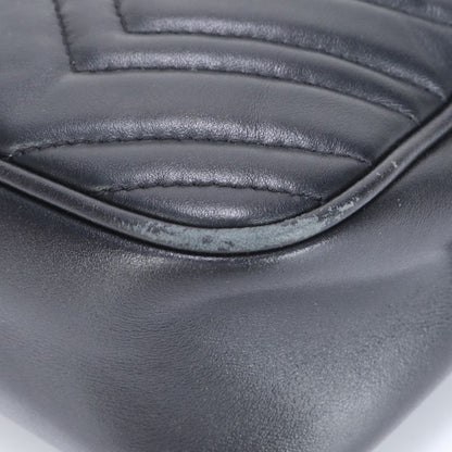 Gucci GG Marmont Quilted Leather Chain Shoulder Bag Crossbody Hand Tote 447632