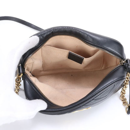 Gucci GG Marmont Quilted Leather Chain Shoulder Bag Crossbody Hand Tote 447632
