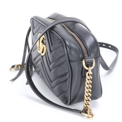 Gucci GG Marmont Quilted Leather Chain Shoulder Bag Crossbody Hand Tote 447632