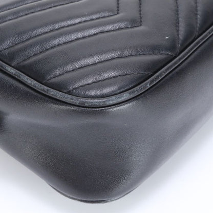 Gucci GG Marmont Quilted Leather Chain Shoulder Bag Crossbody Hand Tote 447632