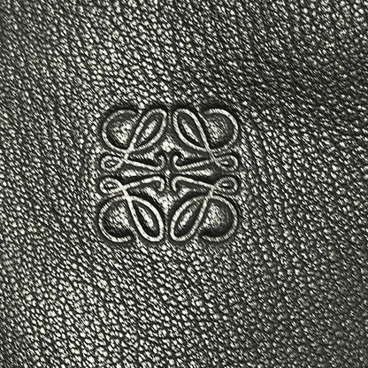 Loewe Tote Bag T-shopper Bag Black Leather