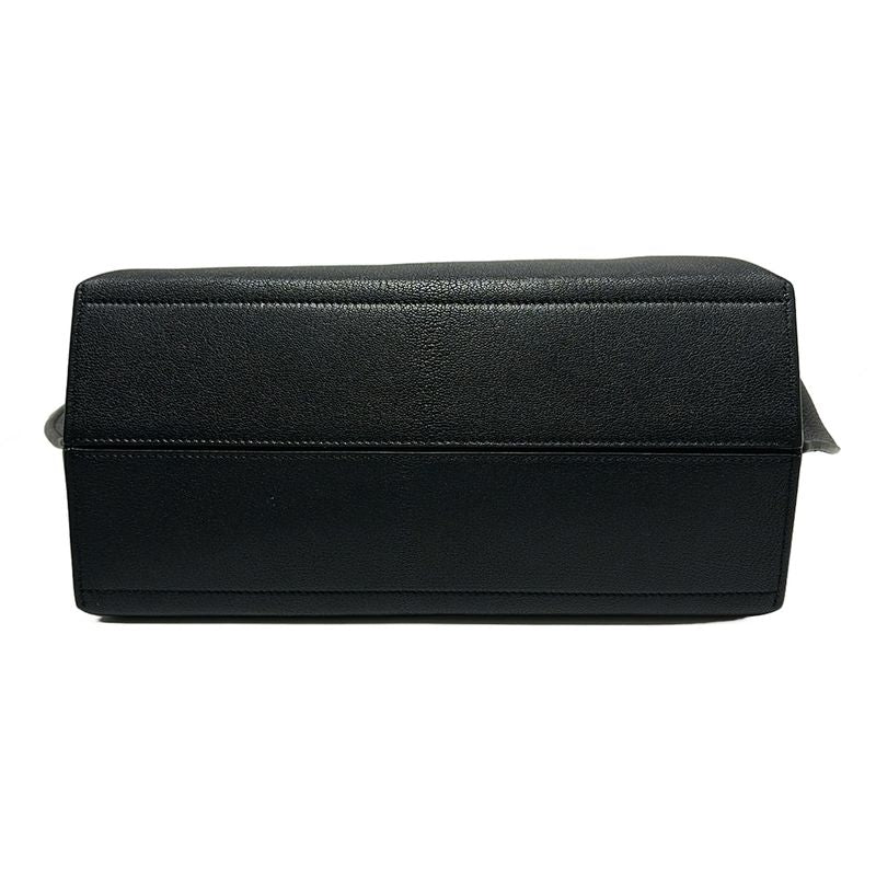 Loewe Tote Bag T-shopper Bag Black Leather