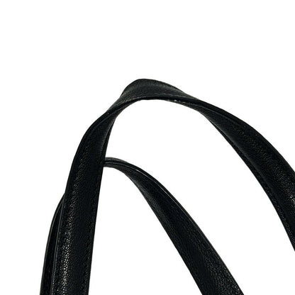 Loewe Tote Bag T-shopper Bag Black Leather