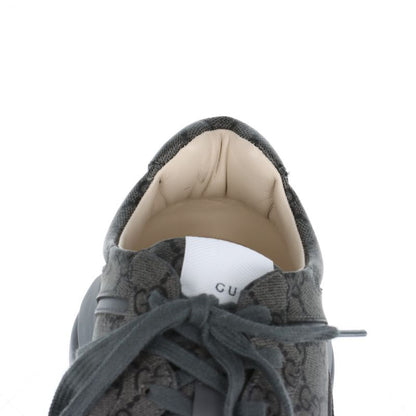 Unused Gucci GG Supreme Lighton Leather Low Cut Sneakers Lace Up Shoes 11