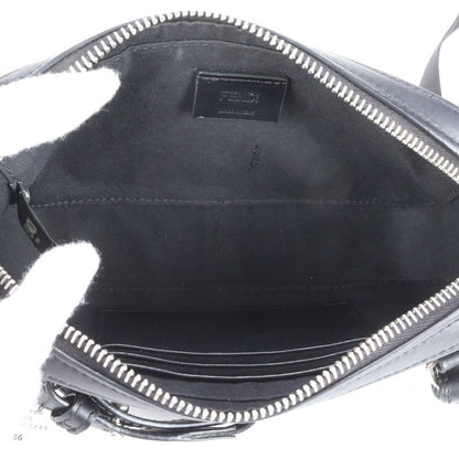 Fendi Zucca Camera Case Small Leather 2WAY Shoulder Bag Crossbody Body Waist