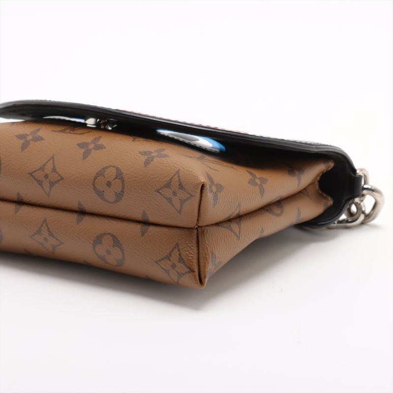 Louis Vuitton Kansai Yamamoto Monogram Pochette Kabuki Mask M43532 Shoulder Bag