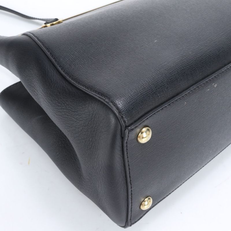 Fendi Petit Toujours Leather 2WAY Shoulder Bag Crossbody Hand 8bh253 Women ECE