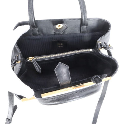 Fendi Petit Toujours Leather 2WAY Shoulder Bag Crossbody Hand 8bh253 Women ECE