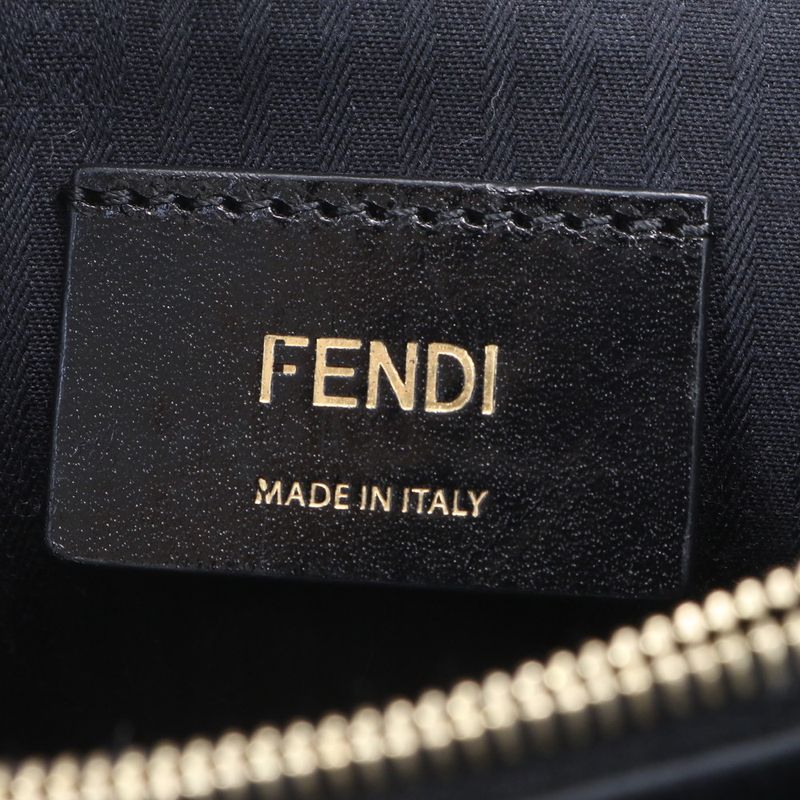 Fendi Petit Toujours Leather 2WAY Shoulder Bag Crossbody Hand 8bh253 Women ECE