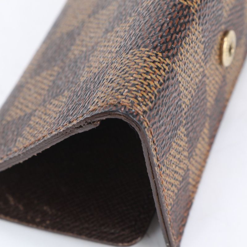Louis Vuitton Damier Multicles 6 Leather 6 Key Case Key Ring N62630 Brown Card