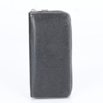 Louis Vuitton Taiga Zippy Wallet Vertical M32822 Leather Long Wallet Fold Round