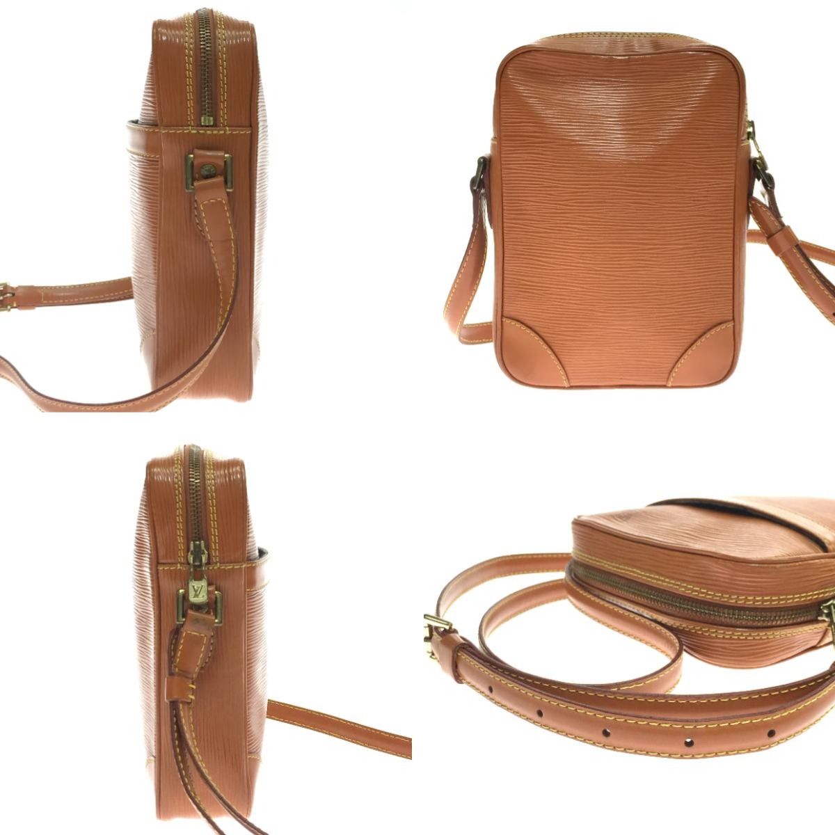 Louis Vuitton Shoulder Bag Epi Danube with Cloth Bag M11910 Brown