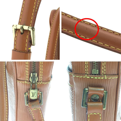 Louis Vuitton Shoulder Bag Epi Danube with Cloth Bag M11910 Brown