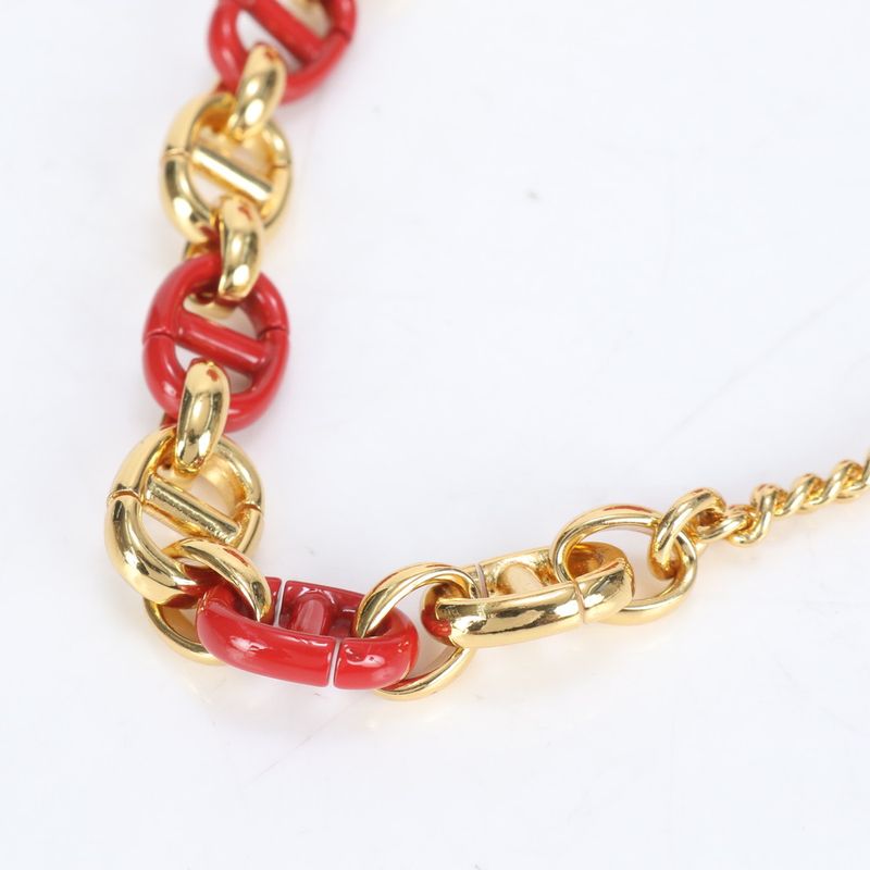 Unused Christian Dior Caro Heart Cannage Chain Leather Shoulder Bag Pouch