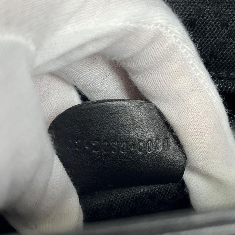 Vintage Old Gucci Bamboo Leather Backpack Sac Backpack Shoulder Bag Women EEE