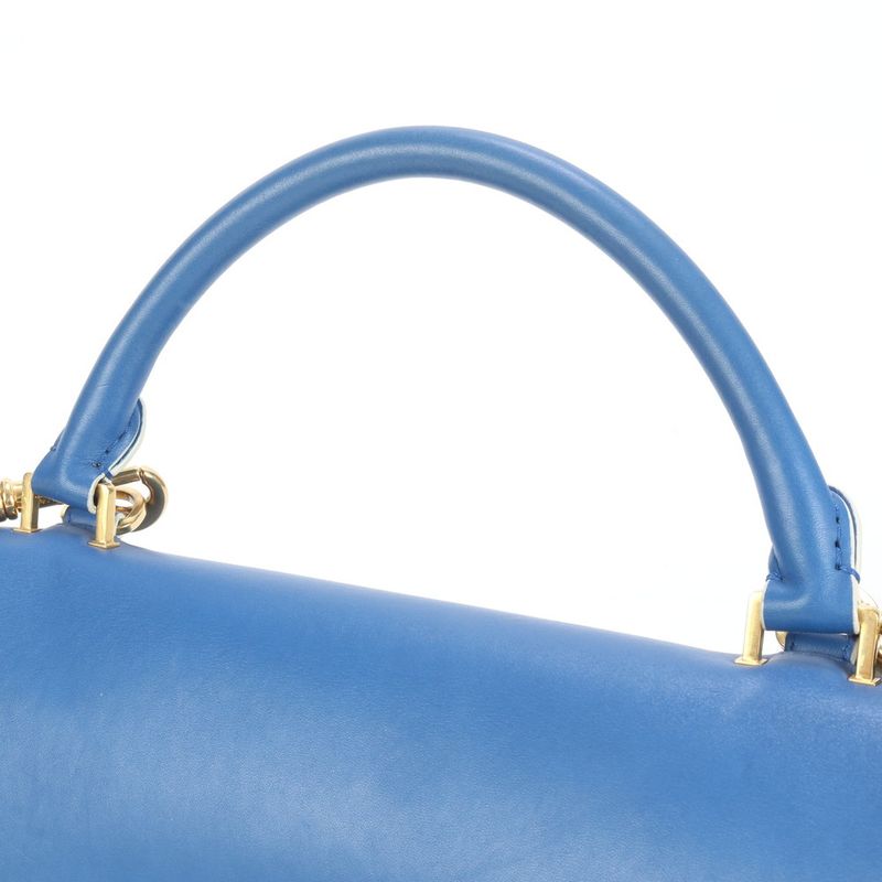 Celine Trapeze Small Leather 2WAY Shoulder Bag Shoulder Tote Hand Gold Hardware