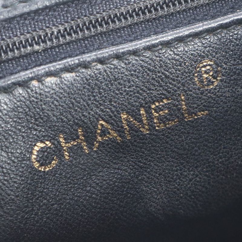 Chanel With Serial Seal Matelasse Vanity Lambskin Leather Shoulder Bag Crossbody