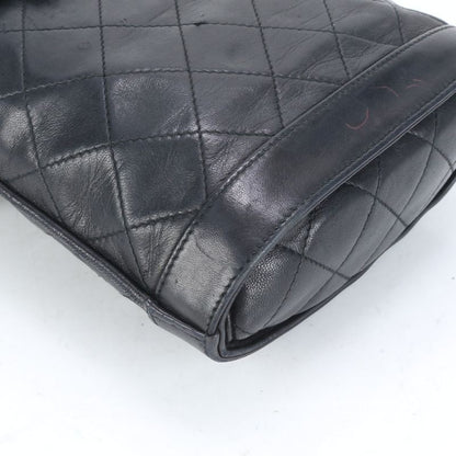 Chanel With Serial Seal Matelasse Vanity Lambskin Leather Shoulder Bag Crossbody