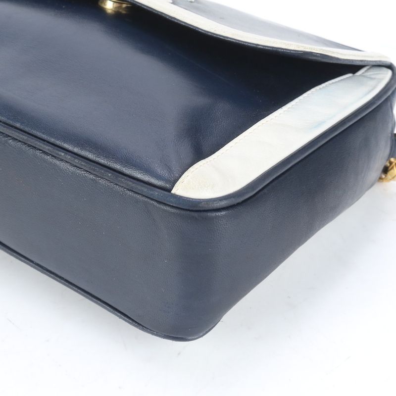 Chanel With Serial Seal Tassel Lambskin Leather Chain Shoulder Bag Crossbody