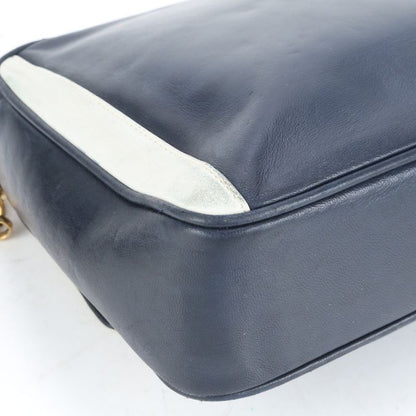 Chanel With Serial Seal Tassel Lambskin Leather Chain Shoulder Bag Crossbody