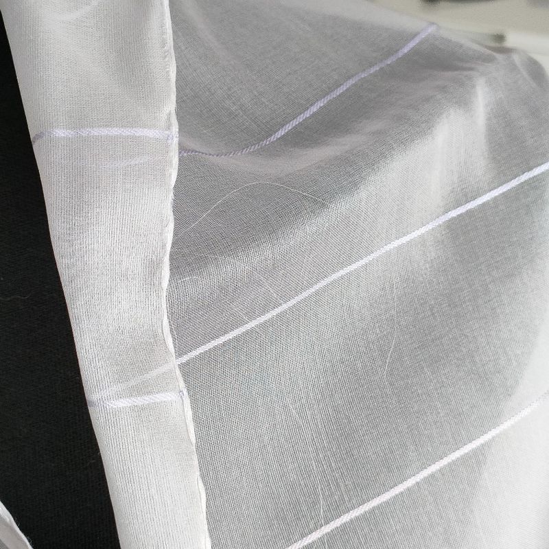 Louis Vuitton Organdy Monogram Embroidered Sheer Silk Shawl Light Purple