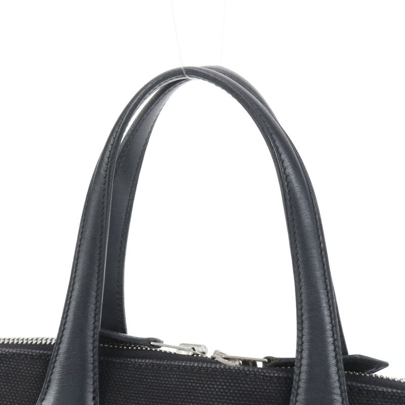 Hermes □I Mark Sac Ibou PM Leather Tote Bag Shoulder Hand Black Women's RRE